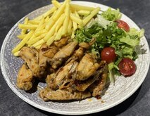Куриные крылышки под соусом Sweet chili